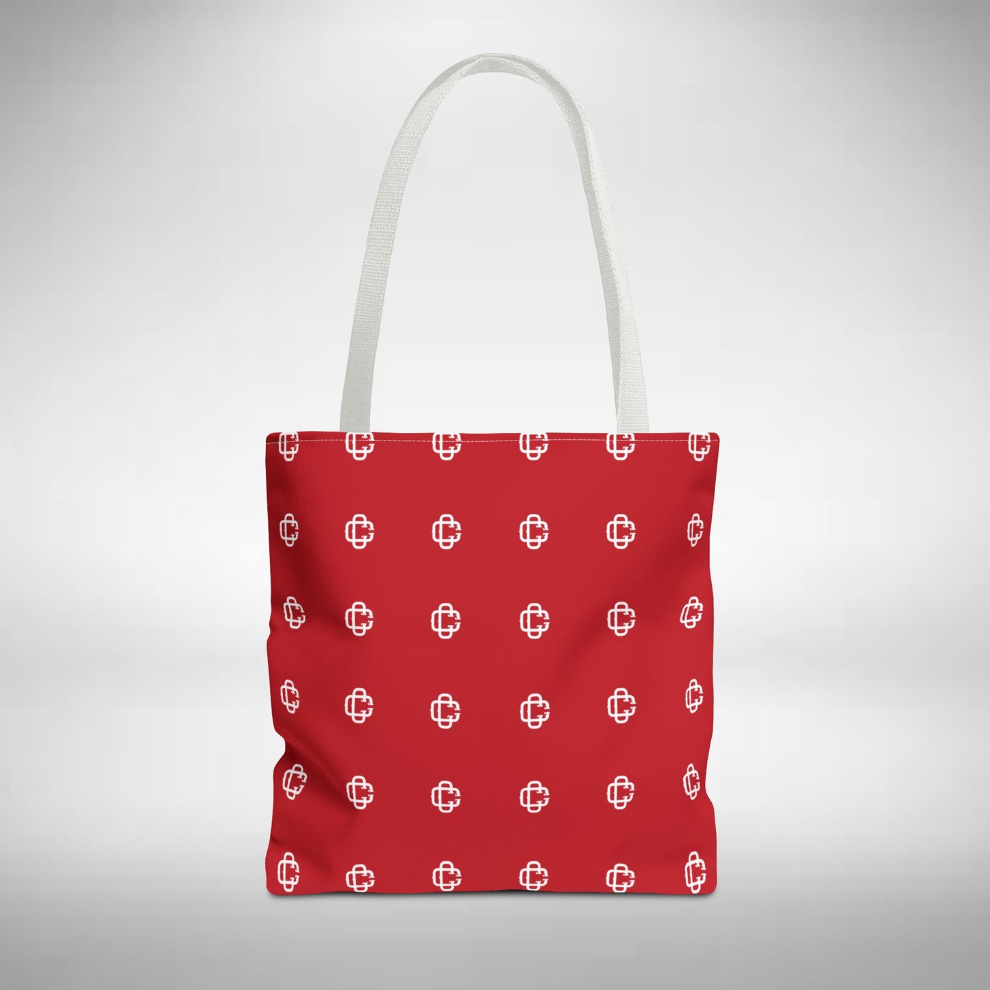 "CC" Red Tote Bag