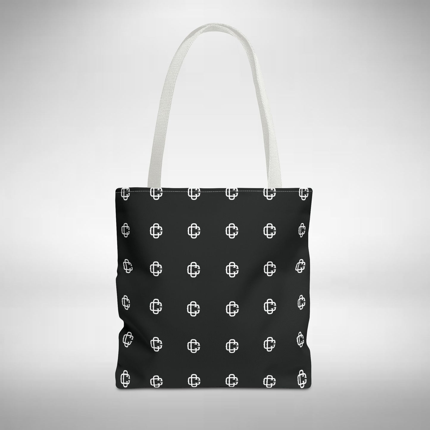 "CC" Black Tote Bag